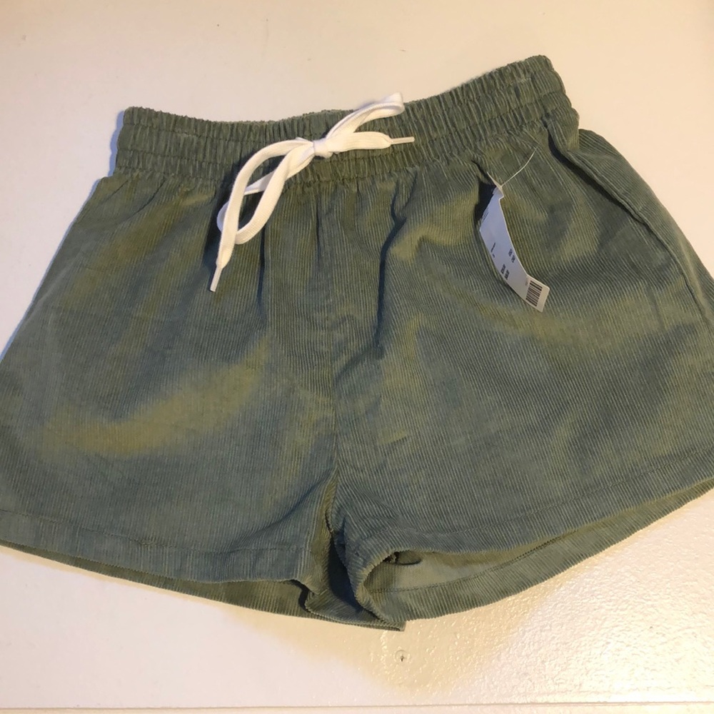 corduroy shorts